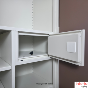 Godrej Interio Auraline Ele 2 Door Steel Almirah (Matte Chocolate Mousse) - Image 5