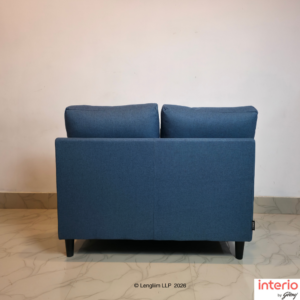 Godrej Interio Highrolla Modular V2 2 Seater Sofa (Blue + Ash) - Image 3