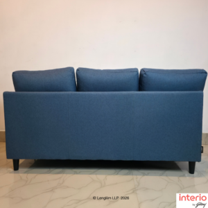 Godrej Interio Highrolla Modular V2 3 Seater Sofa (Blue + Ash) - Image 3