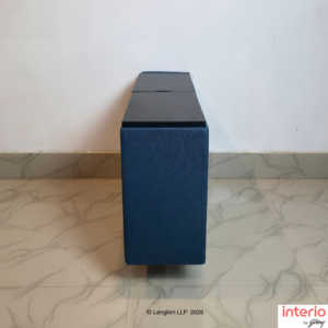 Godrej Interio Highrolla Modular Sofa V2 Console (Blue + Ash)