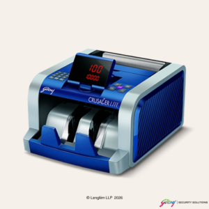 Godrej Crusader Lite Cash Currency Counting Machine