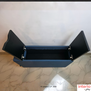 Godrej Interio Highrolla Modular Sofa V2 Console (Blue + Ash) - Image 2